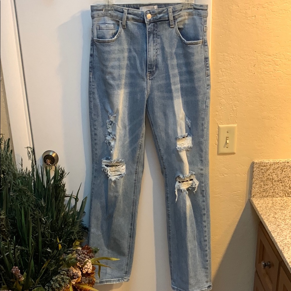 Vervet Distressed Blue Jeans 30